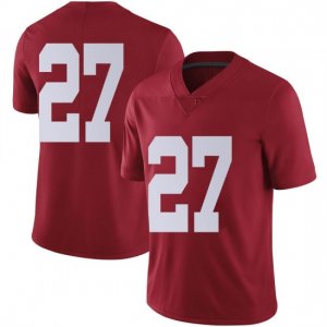 NCAA Men's Alabama Crimson Tide #27 Joshua Robinson Stitched College Nike Authentic No Name Crimson Football Jersey SO17P38UJ